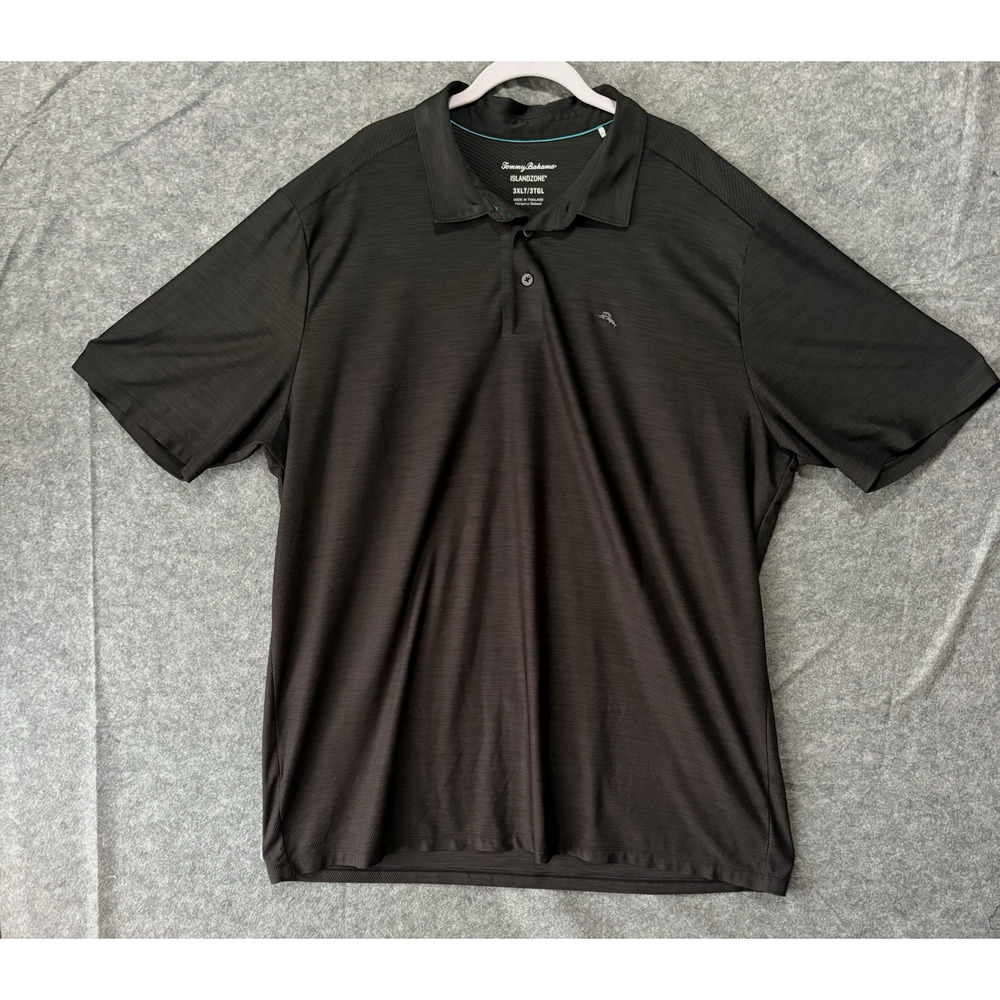 Tommy Bahama Black Polo Shirt